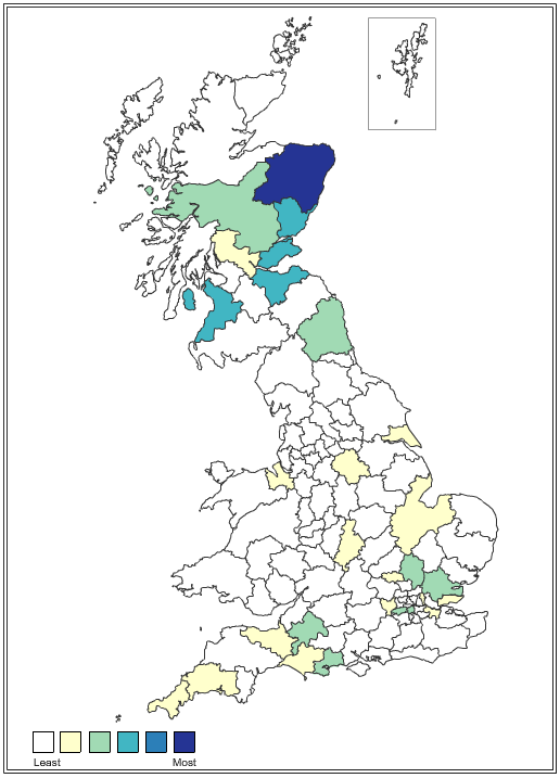 Modern Distribution – Brimer-Brymer Surname Research